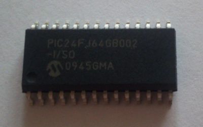 Лот: 11469267. Фото: 1. Микроконтроллер Microchip PIC24FJ64GB002-I... Микроконтроллеры