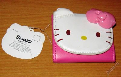 Лот: 2679014. Фото: 1. Кошелек Hello Kitty Розовый. Бумажники, кошельки, портмоне