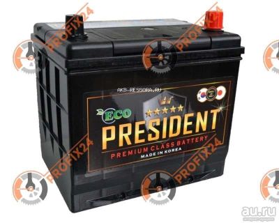 Лот: 13288295. Фото: 1. Аккумулятор PRESIDENT ECO 80D23L... Аккумуляторы