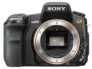 Лот: 107922. Фото: 1. sony alpha 200абсолютно новая... Цифровые зеркальные