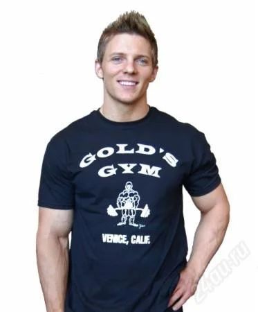 Лот: 2843800. Фото: 1. Легендарная футболка Golds GYM. Футболки, поло