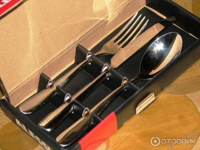 Лот: 1710219. Фото: 1. Alessi десертный набор из 3-х... Столовые приборы, ножи