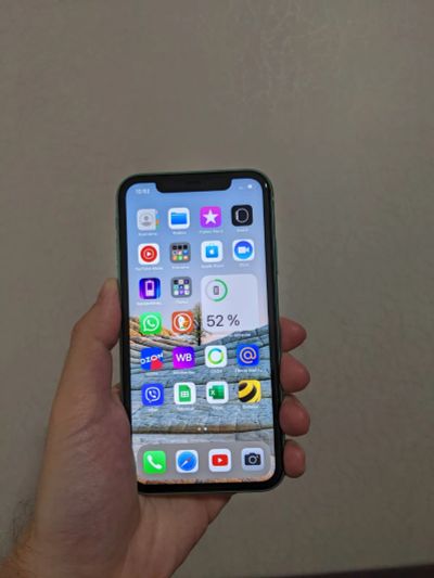 Лот: 19572067. Фото: 1. Apple iPhone 11 зеленый. Смартфоны