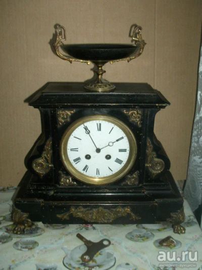 Лот: 18360503. Фото: 1. Часы с боем Каминные кабинетные... Предметы интерьера и быта