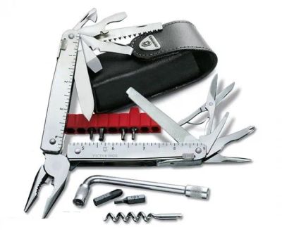 Лот: 19552201. Фото: 1. Мультитул Victorinox Swisstool... Инструмент и аксессуары для туризма