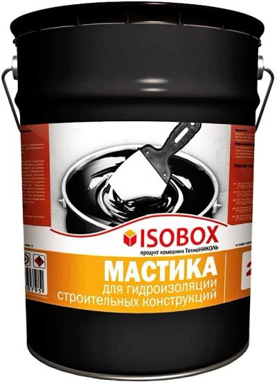 Лот: 10261852. Фото: 1. Мастика гидроизоляционная isobox... Кровельные материалы