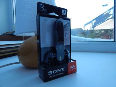 Лот: 3625807. Фото: 1. Sony Walkman NWZ-B163F 4 ГБ. Плееры