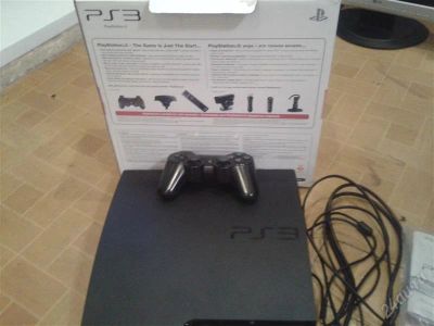 Лот: 1993522. Фото: 1. Playstation 3 Slim (PS3 160Gb... Игровые приставки, консоли