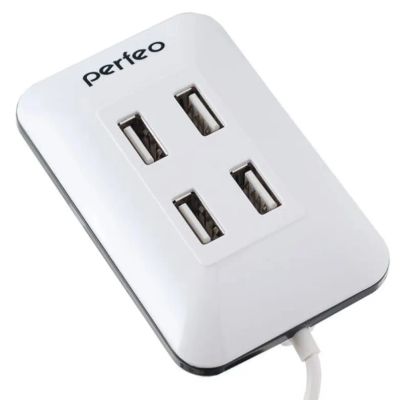 Лот: 25010428. Фото: 1. USB_Хаб 4xUSB Perfeo (PF-VI-H028... USB хабы