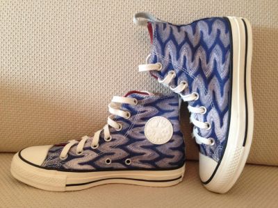 Лот: 7700455. Фото: 1. Кеды Converse and Missoni 5 US. Кеды, кроссовки, слипоны