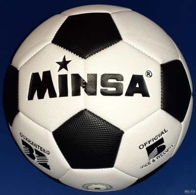 Лот: 11765261. Фото: 1. Мяч футбольный Minsa размер 5. Мячи, ракетки, шайбы, клюшки
