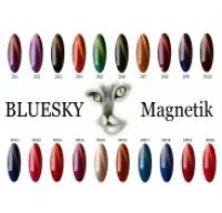 Лот: 9089246. Фото: 1. Shellac Bluesky Cat's Eye ( магнитный... Лак для ногтей