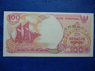 Лот: 11298471. Фото: 1. 100 рупий 1992 года Индонезия... Азия