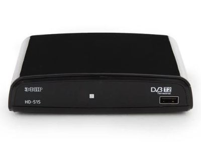 Лот: 13049868. Фото: 1. Ресивер Сигнал DVB T2 HD HD 515... DVD, Blu-Ray плееры