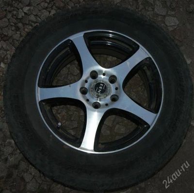 Лот: 1052834. Фото: 1. литье на R16 c зимней резиной... Диски
