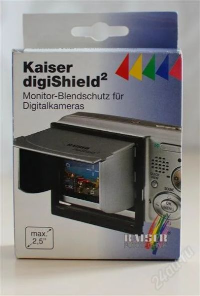 Лот: 2511699. Фото: 1. Защита дисплея фотоаппарата Kaiser... Крышки, бленды