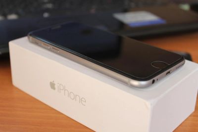 Лот: 9561138. Фото: 1. Apple iphone 6 64gb space gray. Смартфоны