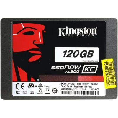 Лот: 18936326. Фото: 1. Kingston SSDNow KC300 SKC300S37A... SSD-накопители