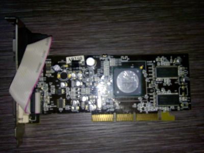 Лот: 6178239. Фото: 1. Видеоплата ATI Radeon 9250 128Mb... Видеокарты