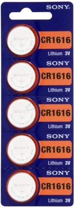 Лот: 15463969. Фото: 1. Батарейка SONY CR1616 | 1шт. Батарейки, аккумуляторы, элементы питания