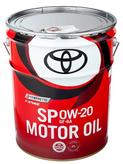 Лот: 21630447. Фото: 1. Toyota Motor Oil 0W20 SP/GF-6A... Масла, жидкости