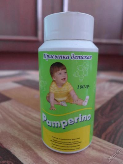 Лот: 5803980. Фото: 1. Присыпка детская Pamperino (тальк... Детская гигиена