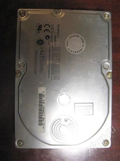 Лот: 298451. Фото: 1. HDD 4Gb Quntum, рабочий. Жёсткие диски (HDD)