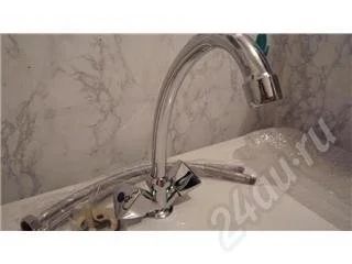 Лот: 420473. Фото: 1. смеситель для мойки делфи керамика. Смесители