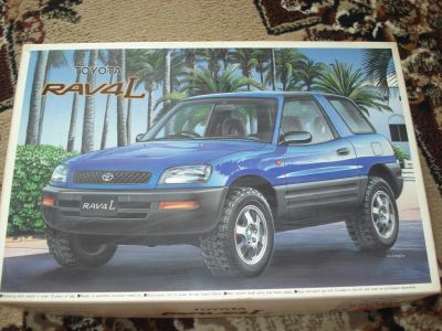 Лот: 9146939. Фото: 1. Сборная модель Toyota RAV4L (Aoshima... Автомоделизм