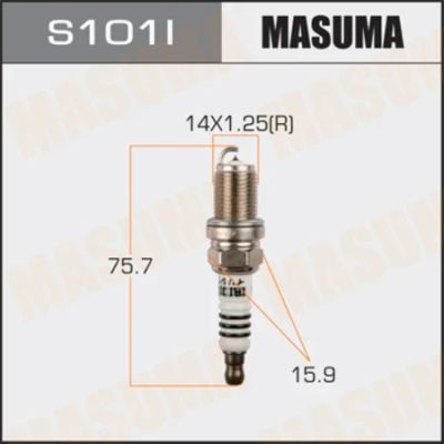 Лот: 18589784. Фото: 1. Свеча зажигания masuma iridium... Двигатель и элементы двигателя