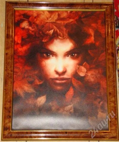 Лот: 680342. Фото: 1. картина на искусственном холсте... Холсты чистые