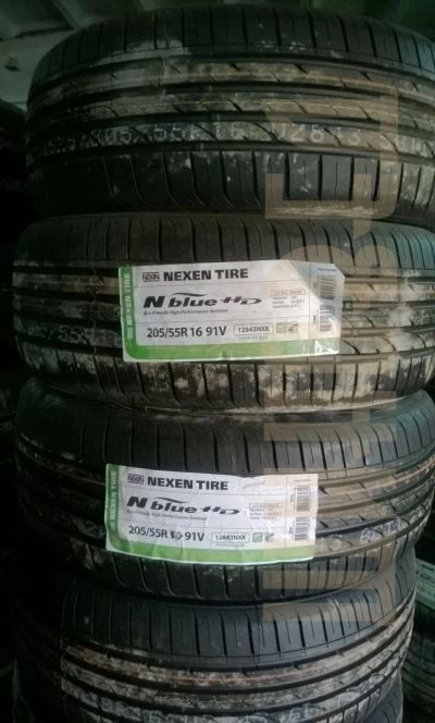 Лот: 5388409. Фото: 1. 205/55 R16 Nexen NBlue HD, новые... Шины