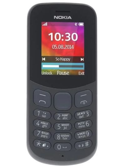 Лот: 11626162. Фото: 1. Nokia 130 2017 dual sim чёрный. Кнопочные мобильные телефоны
