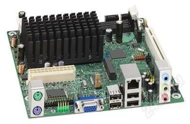 Лот: 2078070. Фото: 1. Intel d510mo mini-ITX + 2Gb RAM. Материнские платы
