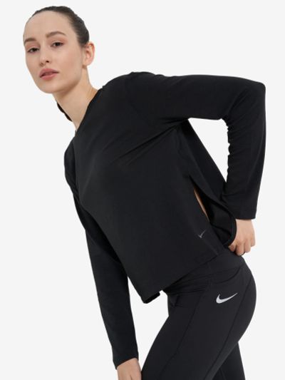 Лот: 22434200. Фото: 1. Лонгслив женский Nike Yoga Dri-FIT... Другое (спортивная одежда)