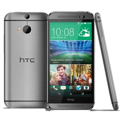 Лот: 5285328. Фото: 1. HTC One M8 16Gb Gray. Смартфоны