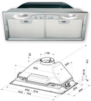 Лот: 5027851. Фото: 1. Вытяжка Faber INCA Smart HC inox... Вытяжки