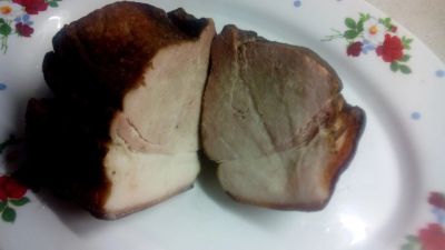 Лот: 12093418. Фото: 1. Окорок домашнего копчения. Мясо, птица, яйцо