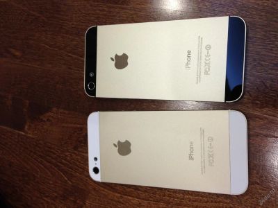 Лот: 3241619. Фото: 1. Корпуса на iPhone 5 цвета 5S Gold... Корпуса, клавиатуры, кнопки