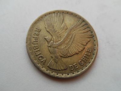Лот: 11395489. Фото: 1. Чили 5 сентесимо 1965. Америка