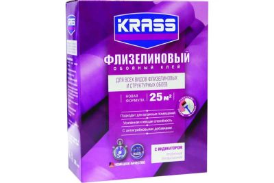 Лот: 20283076. Фото: 1. Клей обойный флизелиновый 200г... Клеи, герметики, пена монтажная, клейкие ленты