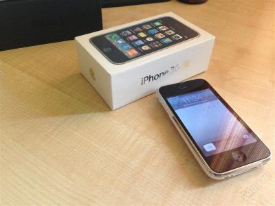 Лот: 2886656. Фото: 1. iPhone 3gs, белый, новый. Смартфоны