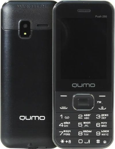 Лот: 9055893. Фото: 1. QUMO Push 250 разбит экран. Кнопочные мобильные телефоны