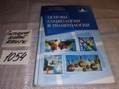 Лот: 16318469. Фото: 1. Горбова Г. А., Самыгин С. И. Основы... Социология