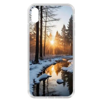 Лот: 25135292. Фото: 1. Чехол Krutoff Clear Case "Весна... Чехлы, бамперы