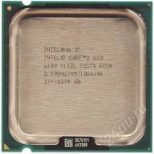 Лот: 1961293. Фото: 1. Intel Core 2 Duo E6600. Процессоры