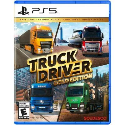 Лот: 25781410. Фото: 1. Игра для PS5 SOEDESCO Truck Driver... Игры для консолей
