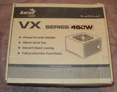 Лот: 15650538. Фото: 1. Блок питания AeroCool VX-450. Корпуса, блоки питания