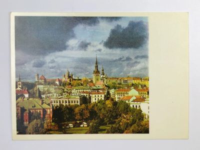 Лот: 23296515. Фото: 1. Таллин. Олимпиада-80. Открытка... Открытки, конверты