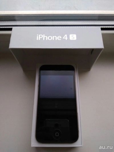 Лот: 10050334. Фото: 1. Apple iPhone 4S 8Gb - отличное... Смартфоны